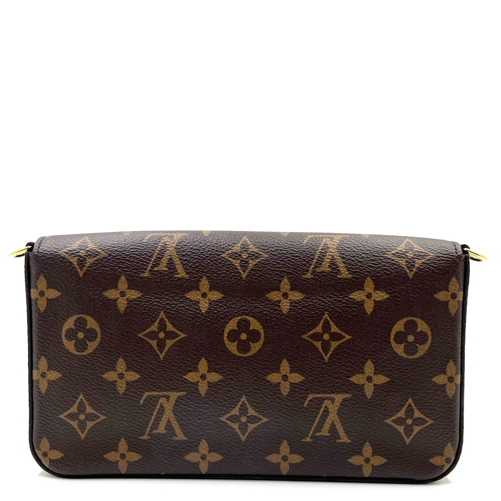 Louis Vuitton Monogram Pochette Felicie Chain Shoulder Bag
