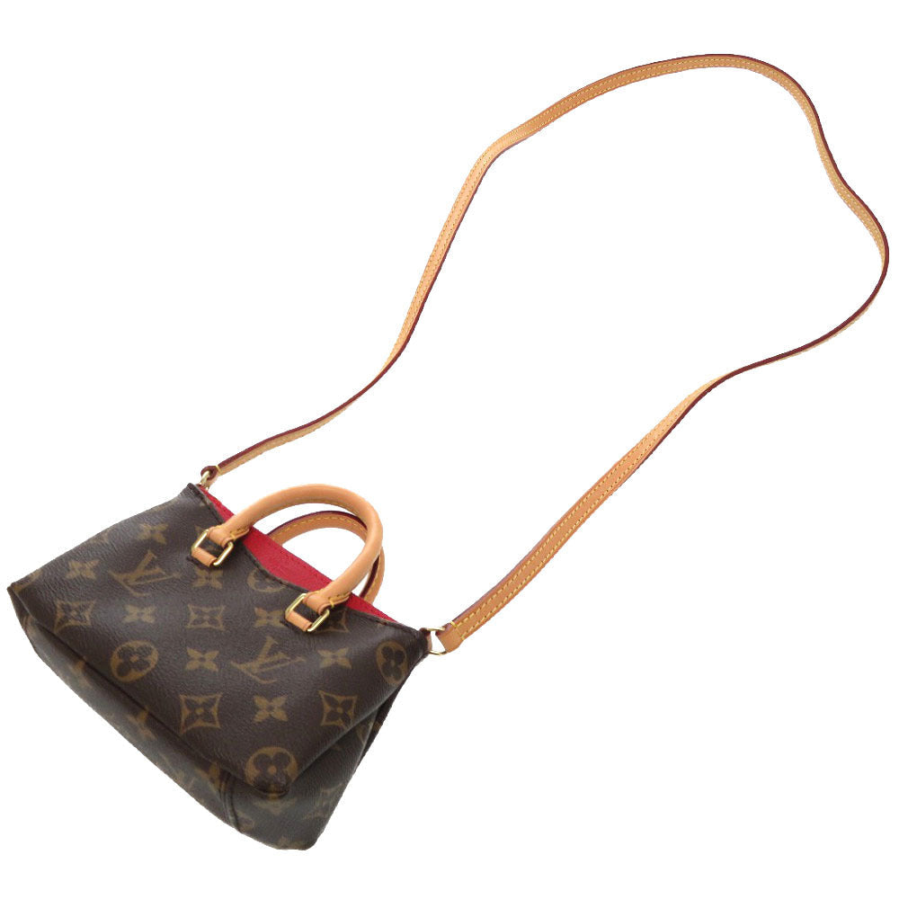 Louis Vuitton Monogram Nano Pallas Shoulder bag Brown