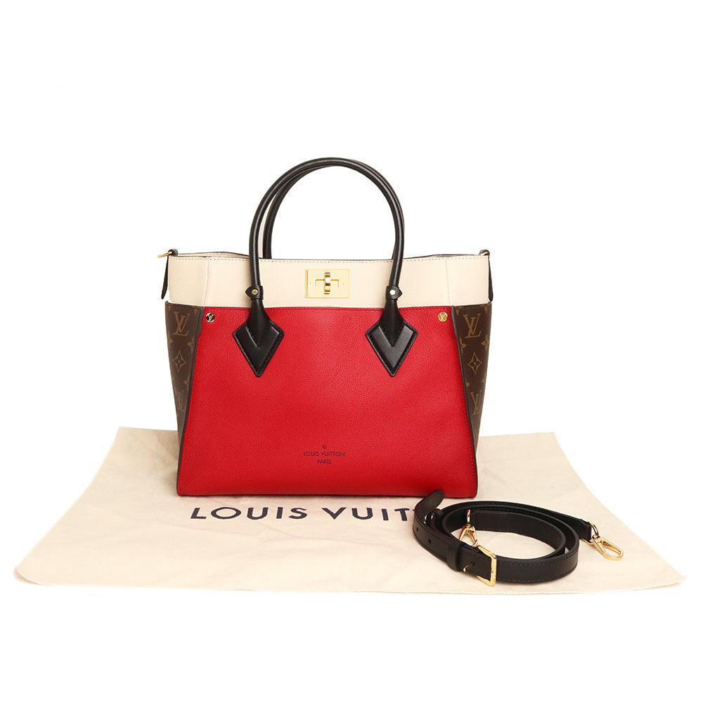 Louis Vuitton On My Side Handbag 2way Shoulder Bag