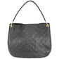 Louis Vuitton 2way Monogram Implant Spontini One Handbag  Black