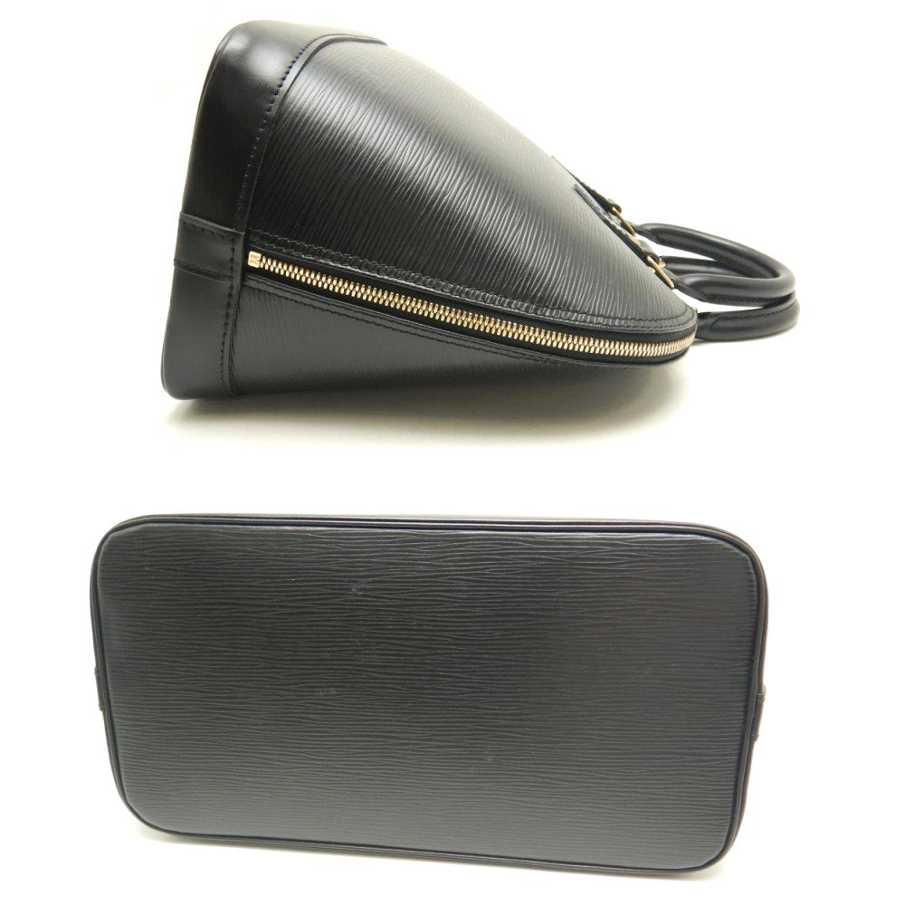 Louis Vuitton Epi Alma Noir Handbag Black