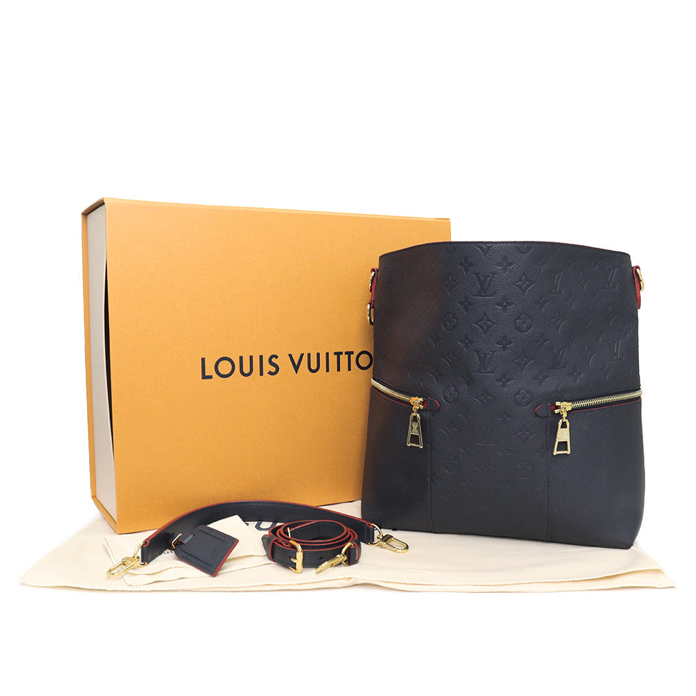 Louis Vuitton Melie Empreinte Marine Rouge Shoulder Bag