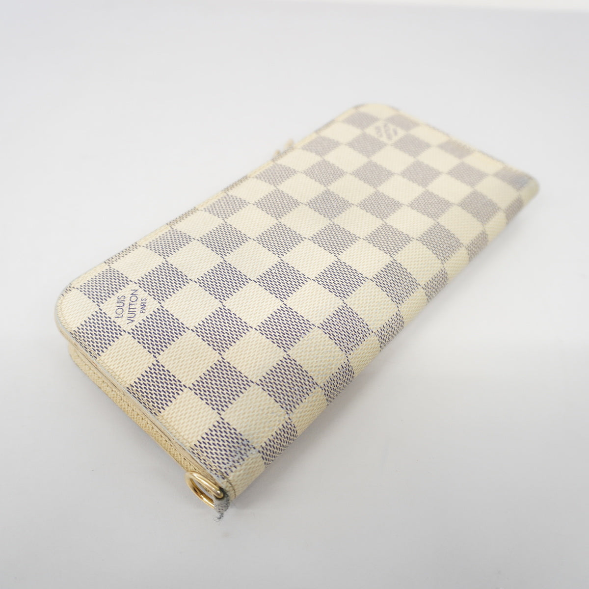 Louis Vuitton Bifold Long Wallet Damier Azur Portefeuille Ensolit