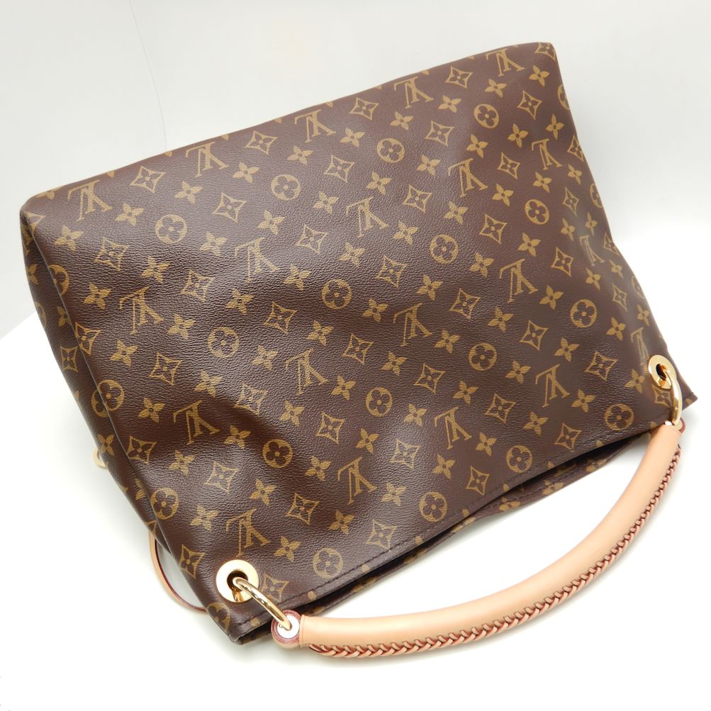 Louis Vuitton Monogram Artsy MM Brown Shoulder Bag