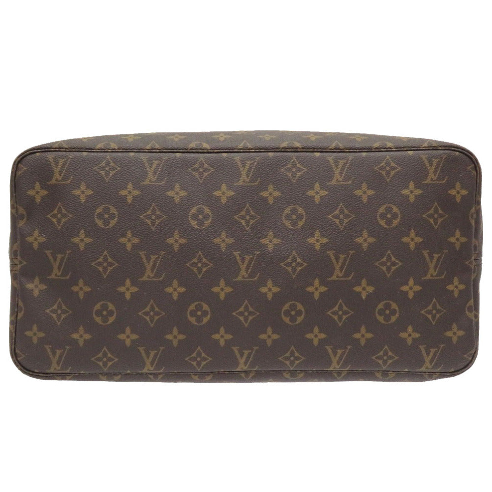 Louis Vuitton Monogram Neverfull GM Tote Bag Brown