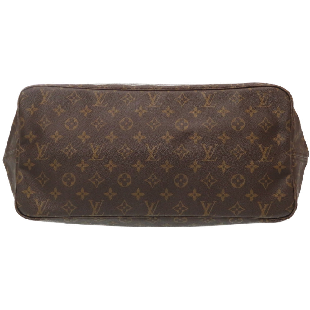 Louis Vuitton Monogram Neverfull GM Tote Bag Brown