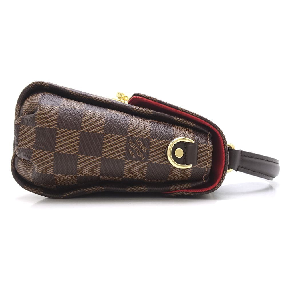 Louis Vuitton Damier Croisette Ebene 2WAY Handbag Brown
