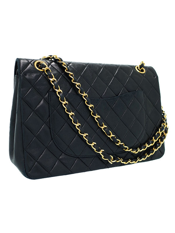 Chanel Matelasse Chain Shoulder Bag Black