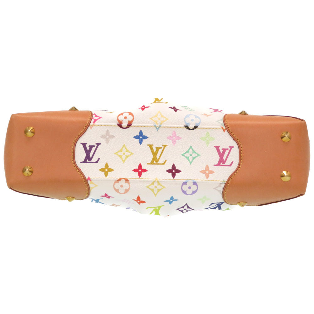 Louis Vuitton Monogram Multi Judy GM Bronne White