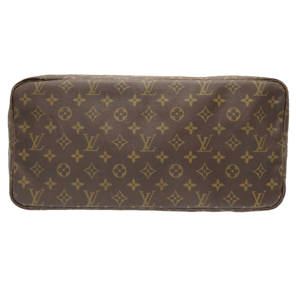 Louis Vuitton Monogram Neverfull GM Tote Bag Brown