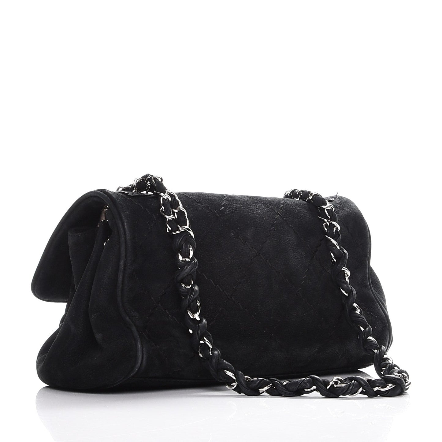 Suede Ultimate Stitch Flap Navy Blue