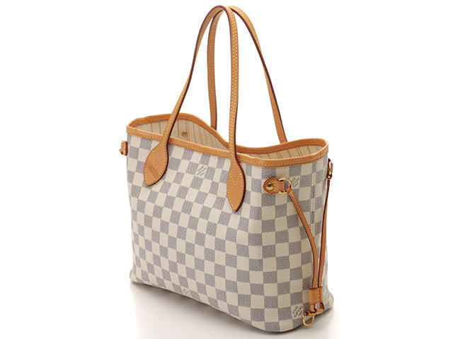 Louis Vuitton Neverfull PM Damier Azur Tote Bag