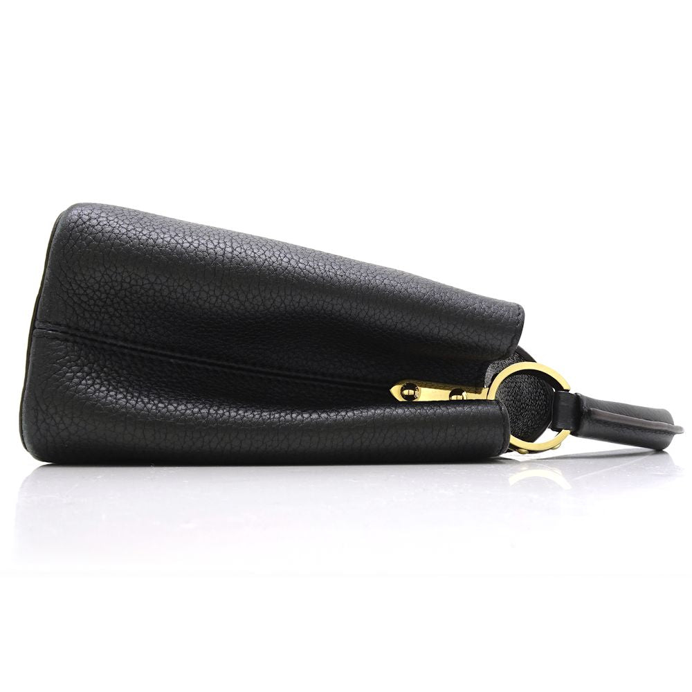 Louis Vuitton Capucines BB Taurillon Leather Noir Black