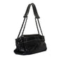Lambskin Rock and Chic Shoulder Bag Black