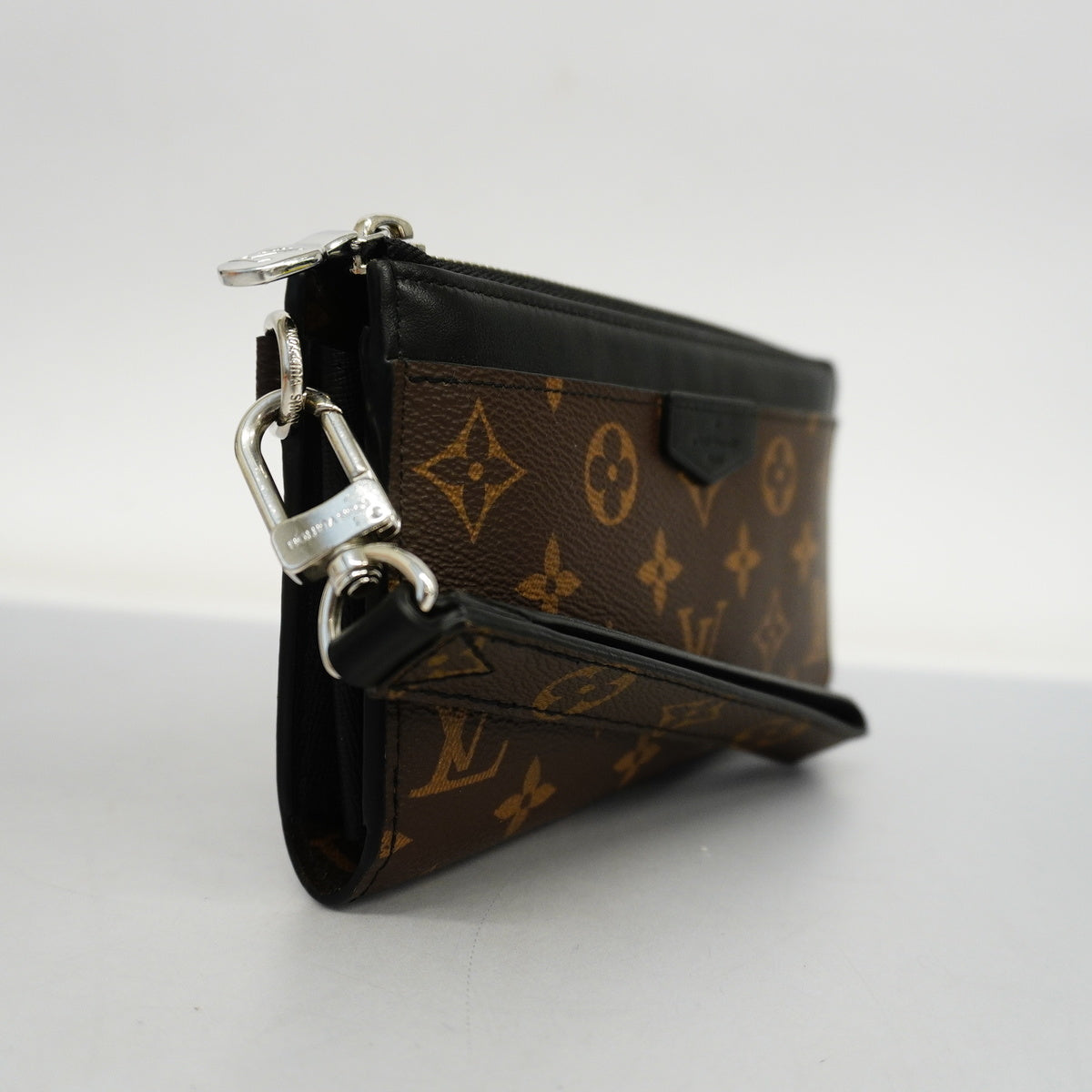 Louis Vuitton Long Wallet Monogram Macassar Zippy Dragonne Wallet