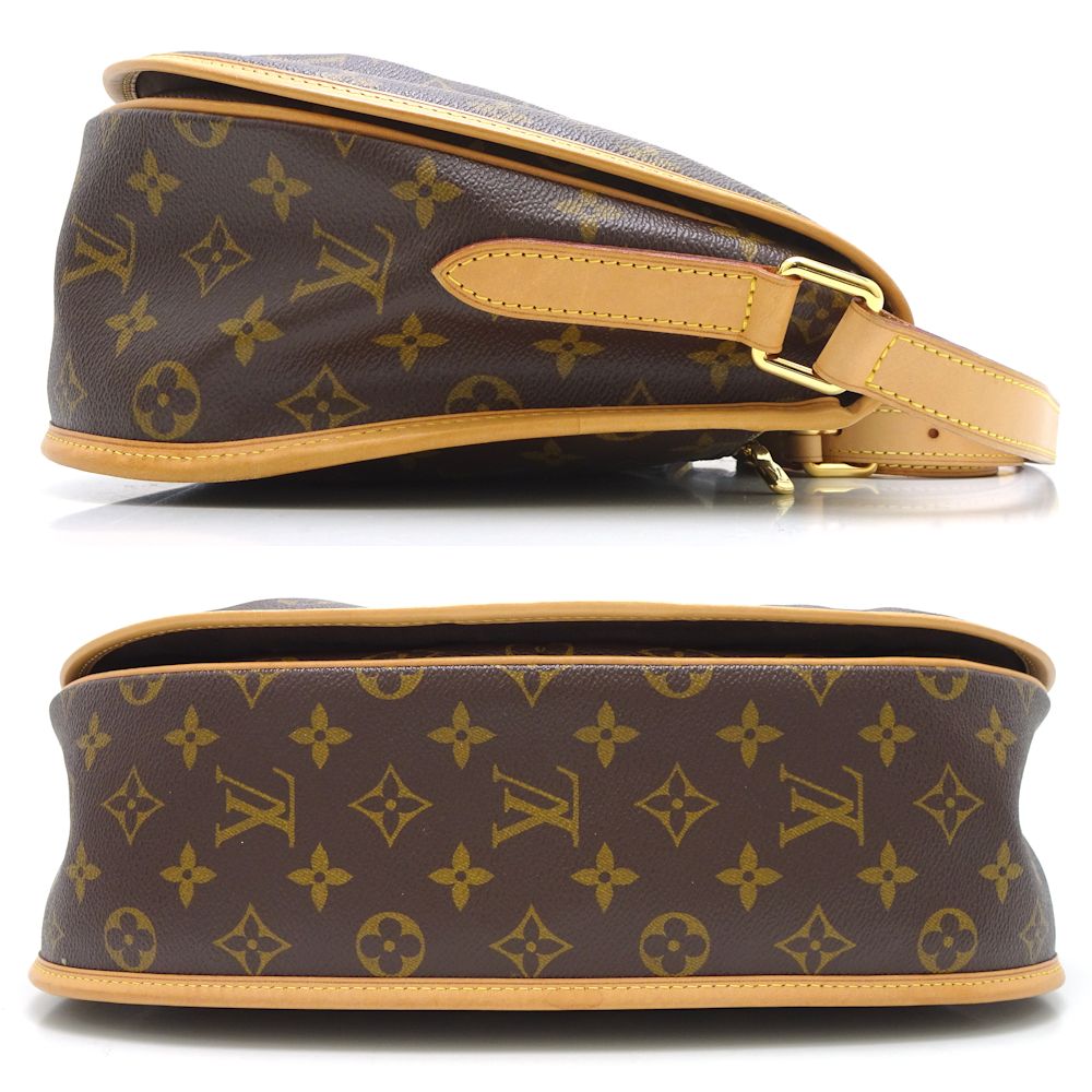 Louis Vuitton  Monogram Menilmontane Brown Shoulder