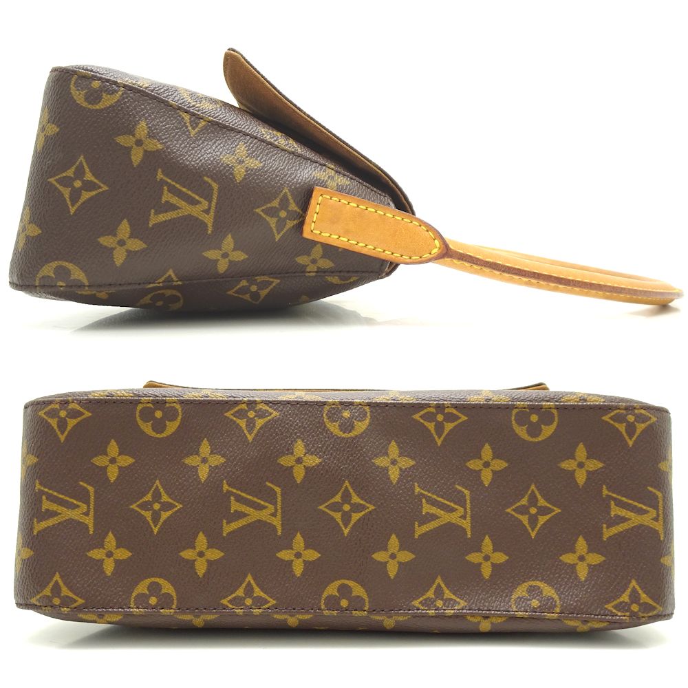 Louis Vuitton  Monogram Mini Looping Brown Handbag