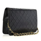 Chanel Lambskin Quilted Medium Single Flap Black