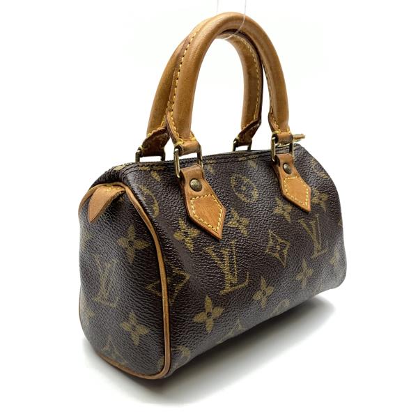 Louis Vuitton Monogram Mini Speedy Handbag Shoulder Bag