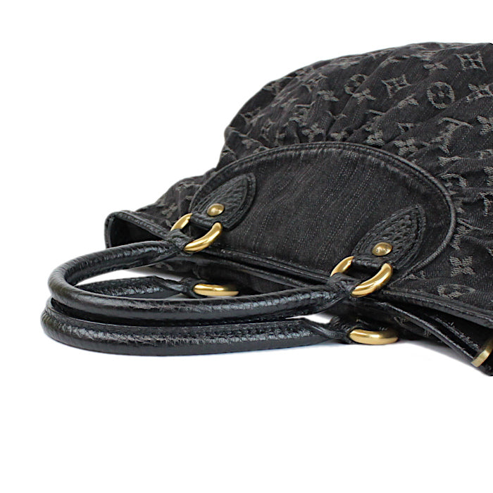 Louis Vuitton Monogram Denim Black Neocabby 2way Tote Bag