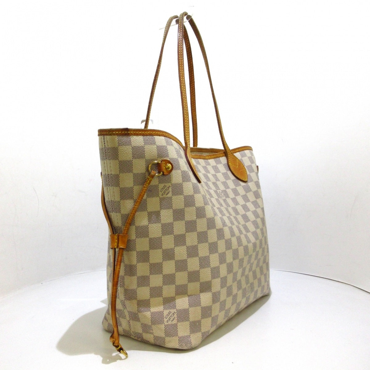 Louis Vuitton Neverfull MM Tote Bag Azure Damier Canvas