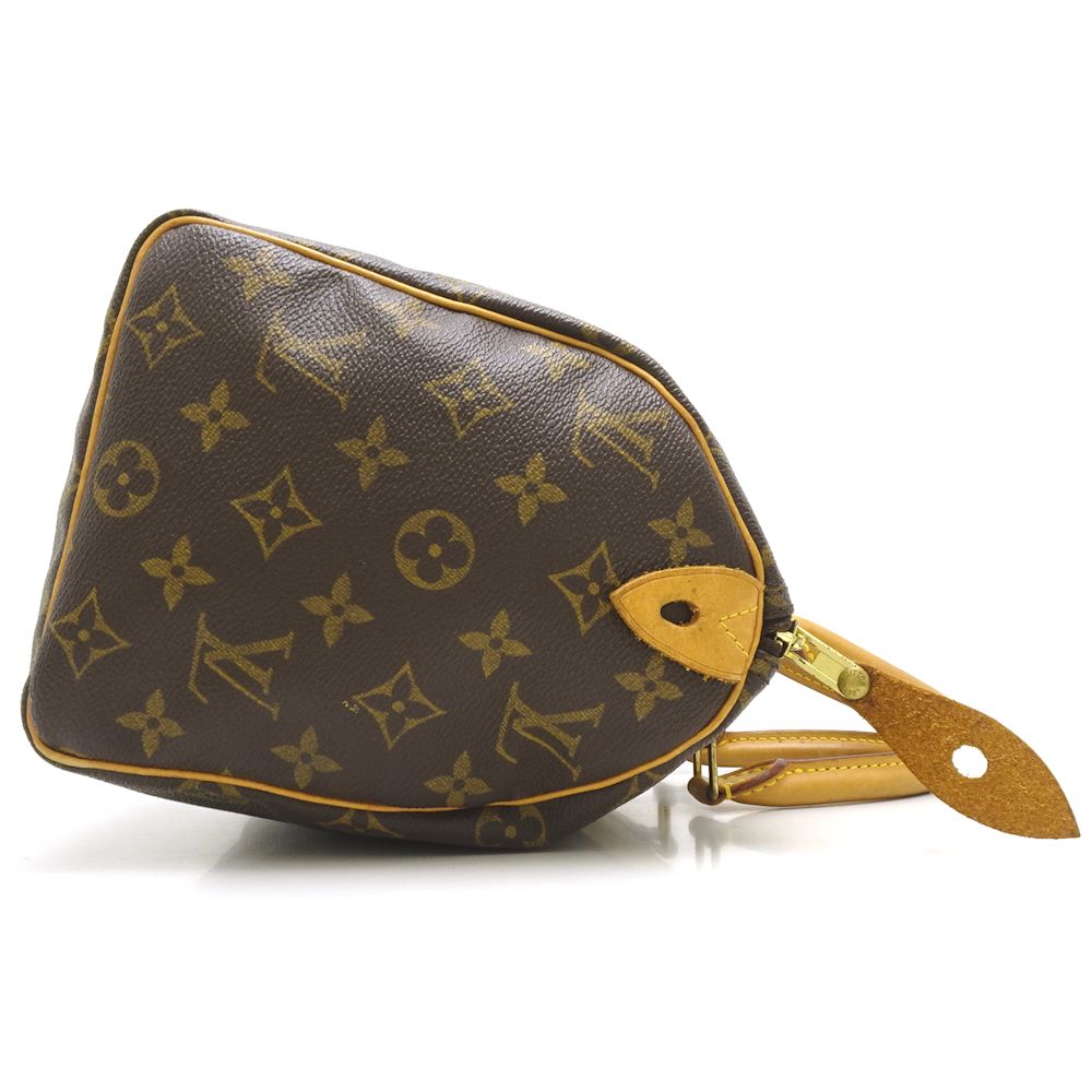 Louis Vuitton Monogram Speedy 25 Brown Mini Boston Bag