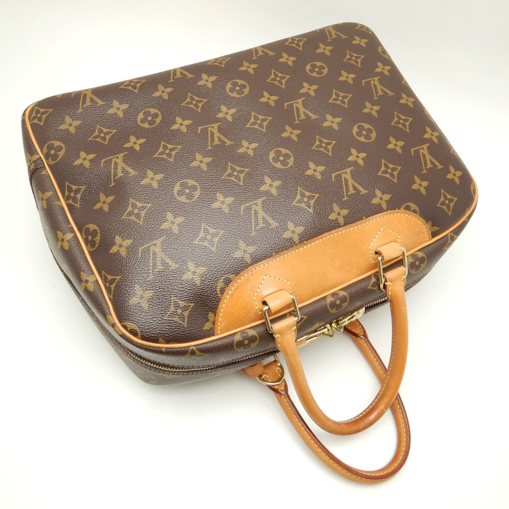 Louis Vuitton Monogram Deauville Brown Handbag