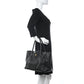 Calfskin Cerf Executive Shopper Tote Black