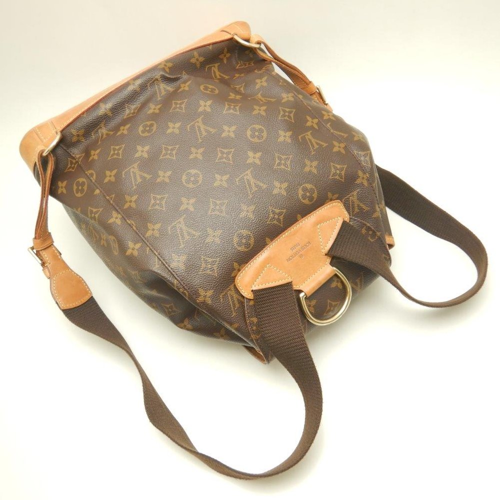 Louis Vuitton Monogram Montsuri GM Brown Backpack