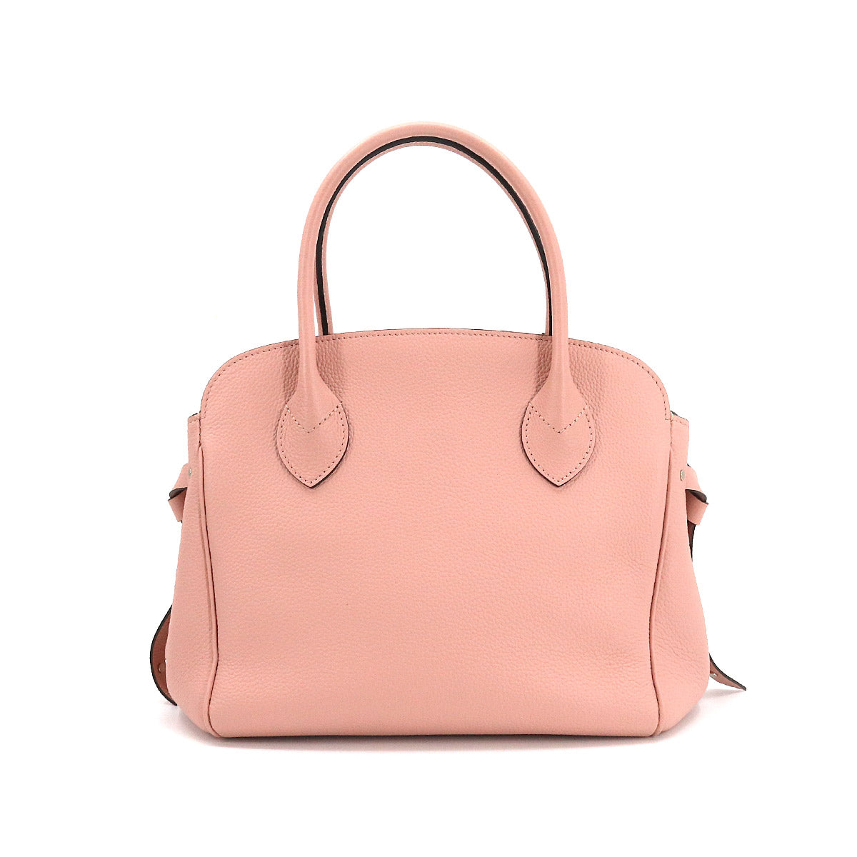 Louis Vuitton Mila PM Shoulder Bag Calf Leather Rose Poodle Pink