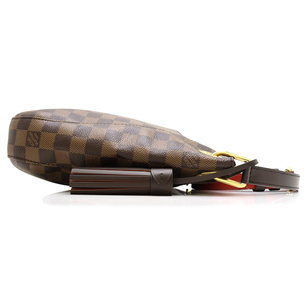 Louis Vuitton Damier South Bank Ebene Diagonal Shoulder Brown