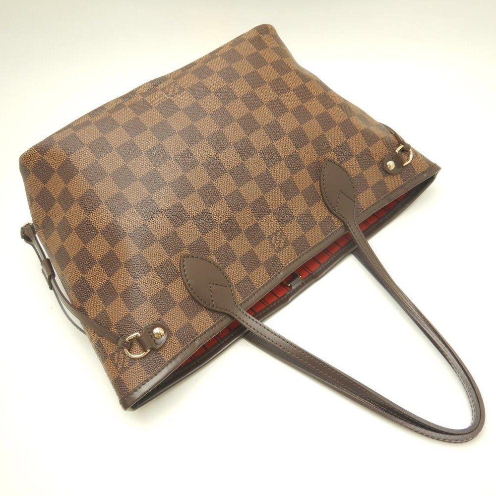 Louis Vuitton  Damier Neverfull PM Ebene Tote Bag Brown