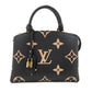 Louis Vuitton Petit Palais PM Handbag Shoulder Bag Monogram Black