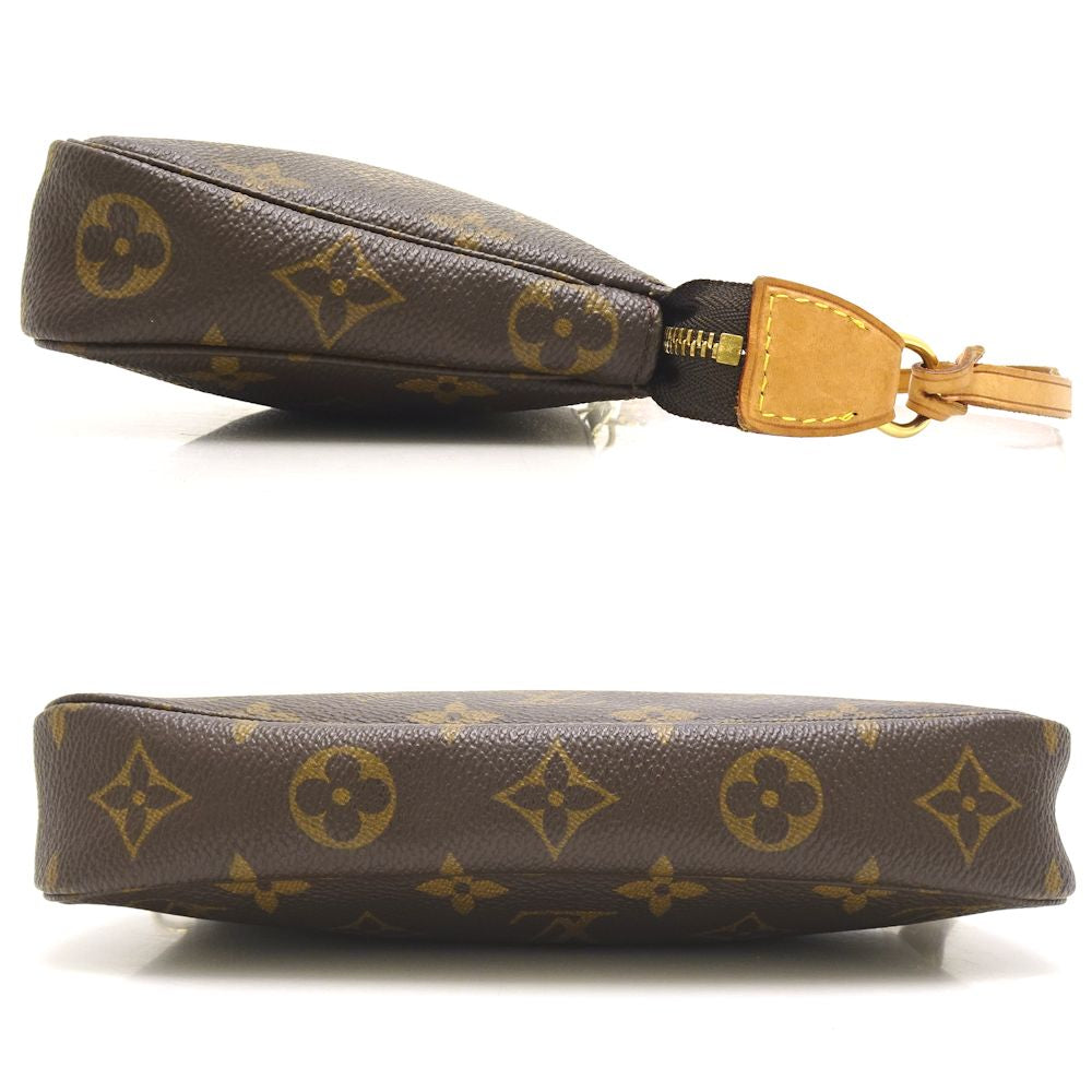 Louis Vuitton Monogram Pochette Accessoire Brown Accessory Pouch