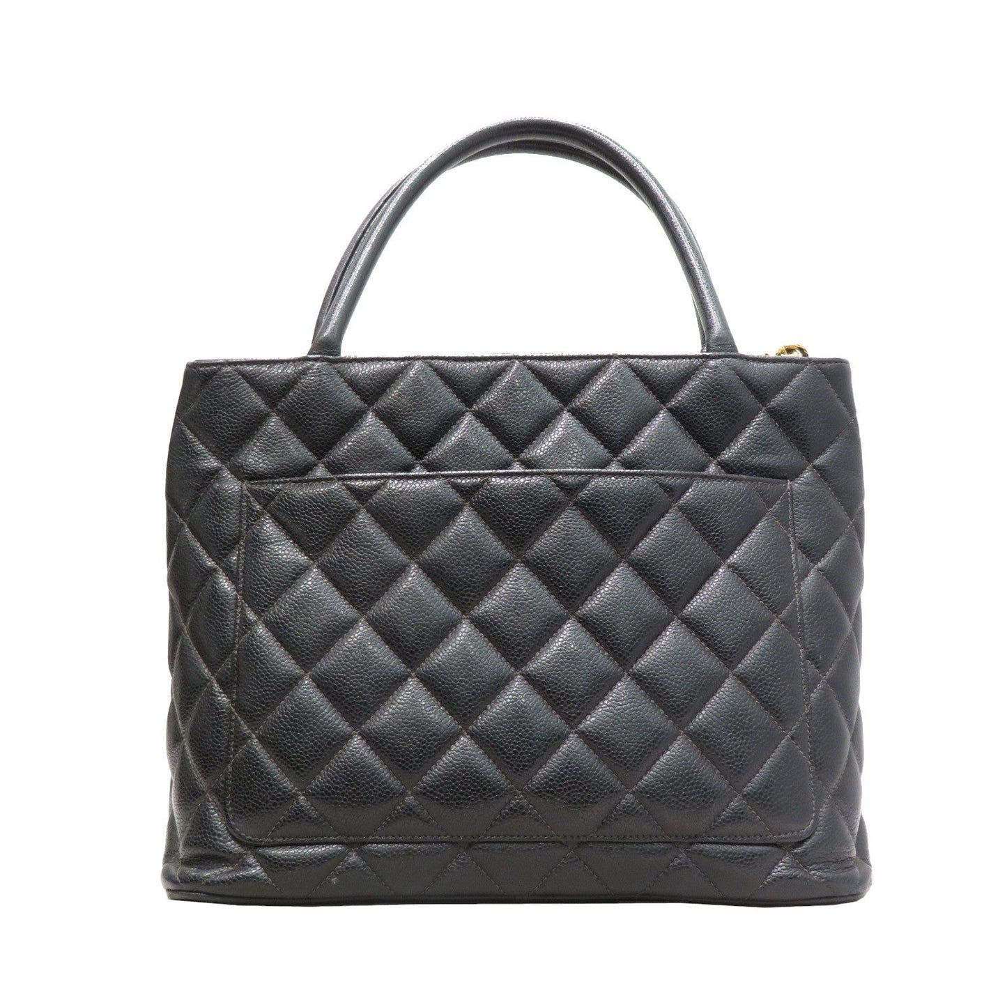 Chanel Tote Bag Black Caviar Skin