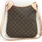 Louis Vuitton Odeon MM Shoulder Bag Monogram