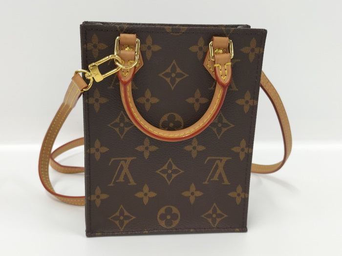 Louis Vuitton Petit Sac Plat Shoulder Bag Monogram