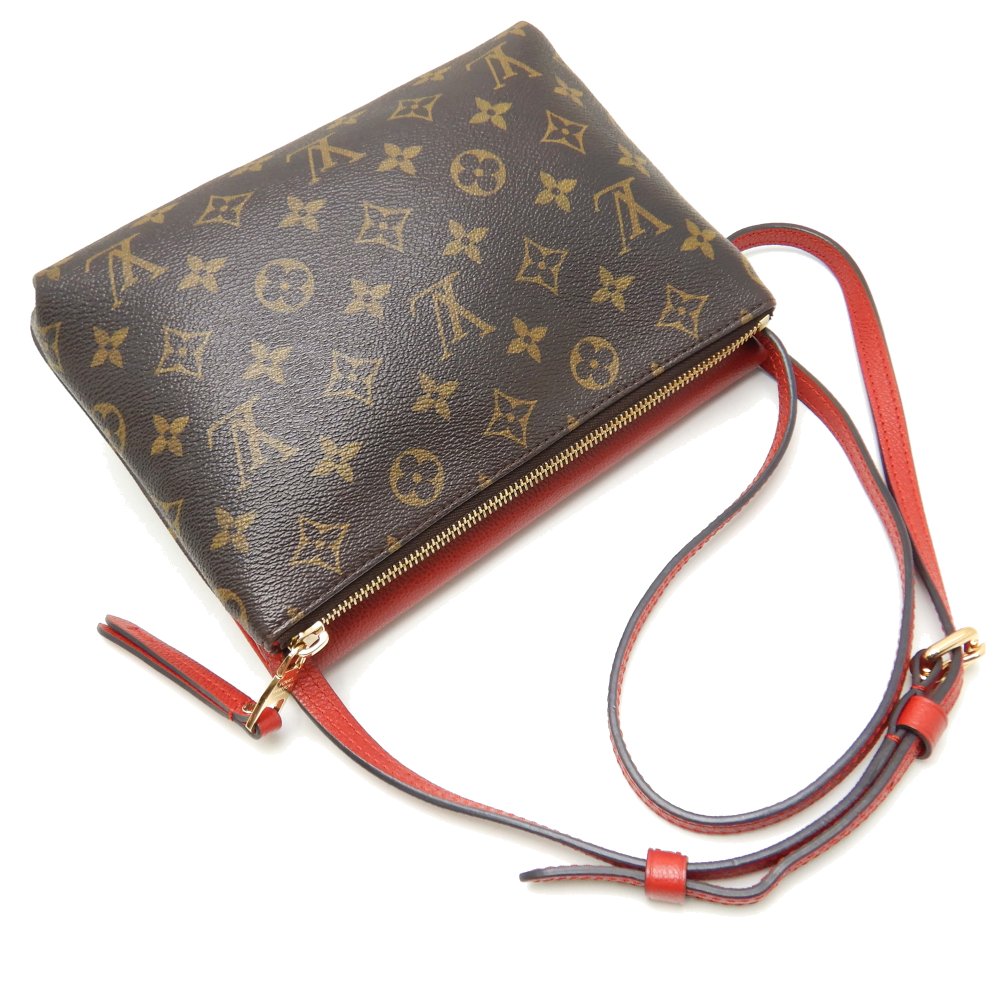 Louis Vuitton Monogram Twice Cerise Diagonal Shoulder Bag