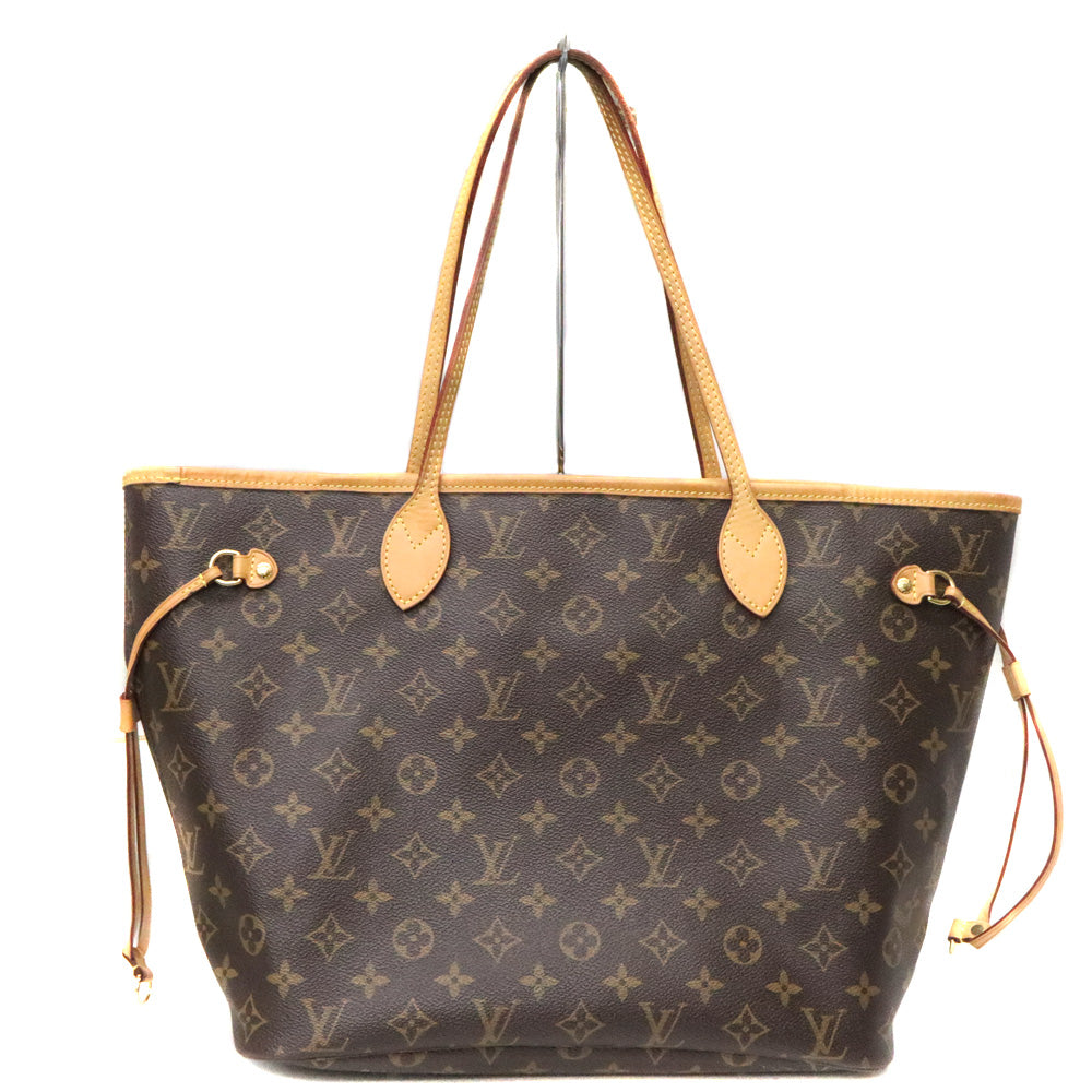 Louis Vuitton Neverfull MM Tote Bag Monogram Brown