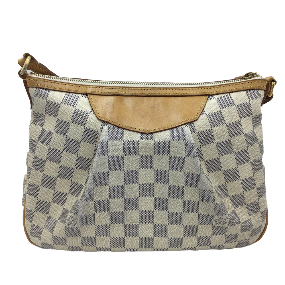 Louis Vuitton Siracusa PM Damier Azur White