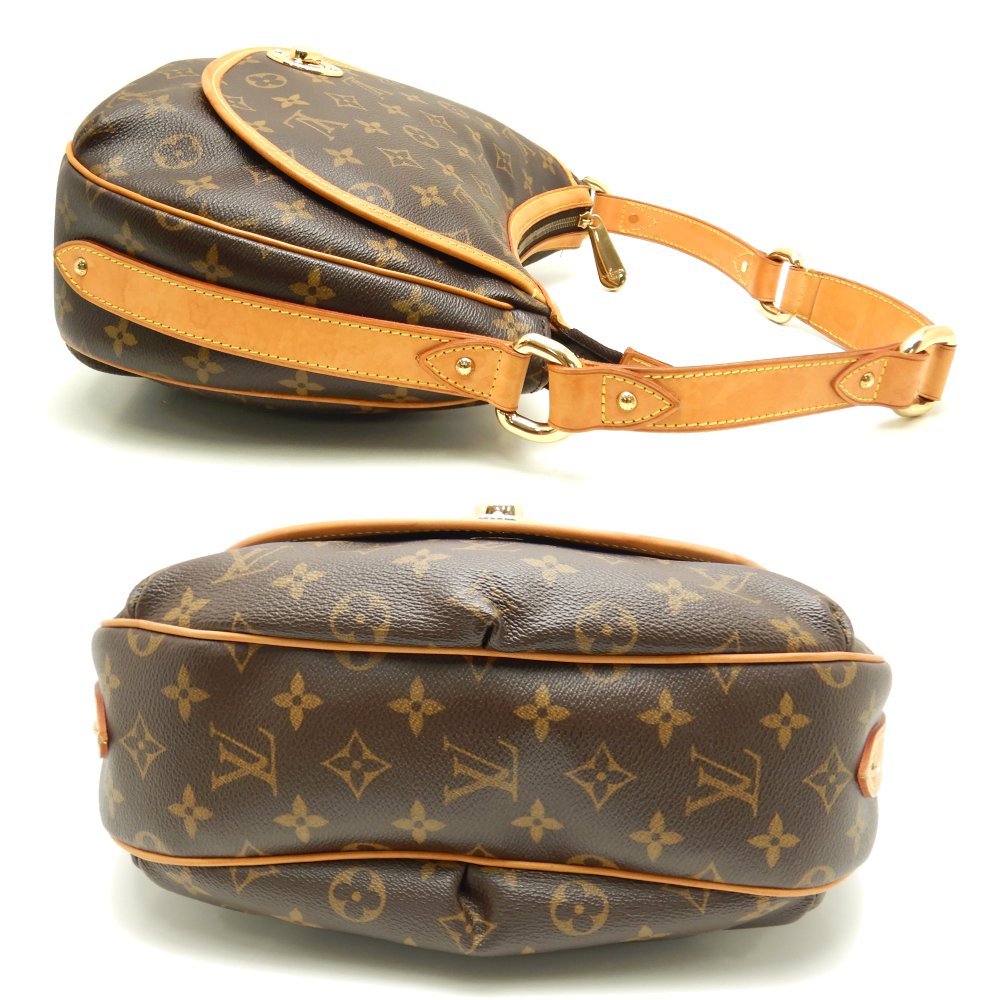 Louis Vuitton Monogram Turam PM Brown Shoulder Bag