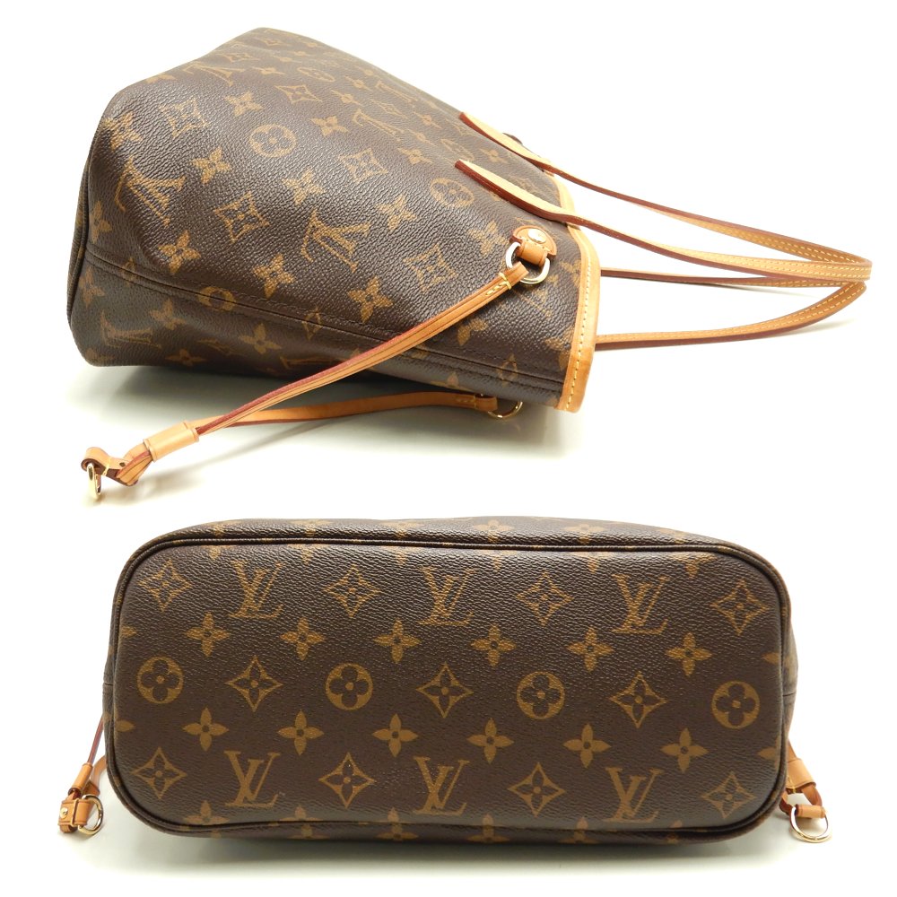 Louis Vuitton Monogram Neverfull PM Brown Tote Bag