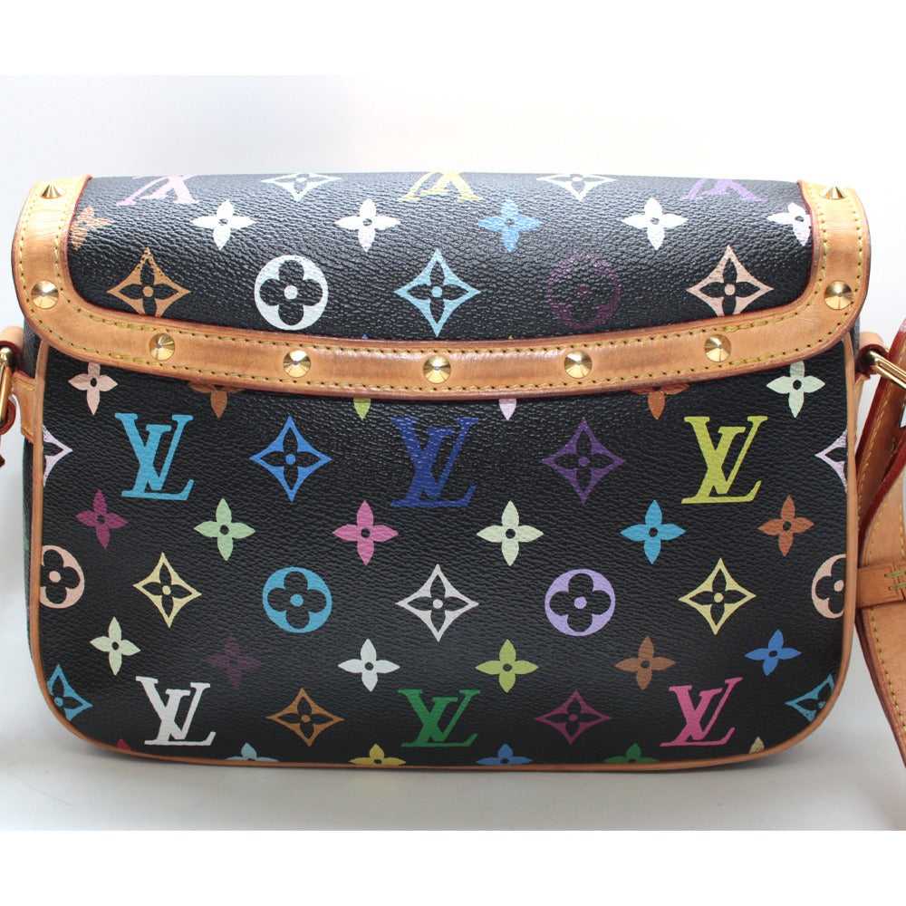 Louis Vuitton Sologne Studs Monogram Body Bag Multicolor