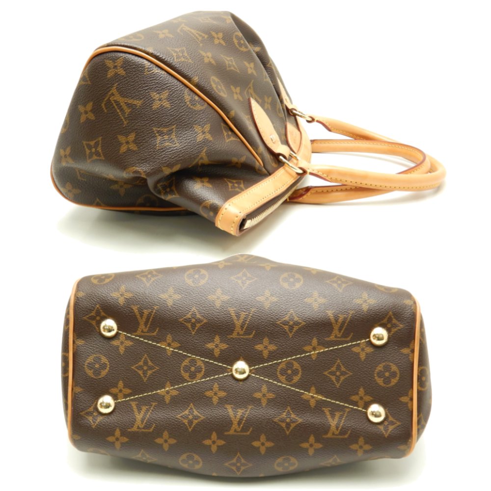Louis Vuitton Monogram Tivoli PM Brown Handbag
