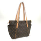 Louis Vuitton Tote Bag Monogram Totally PM Brown Pvc