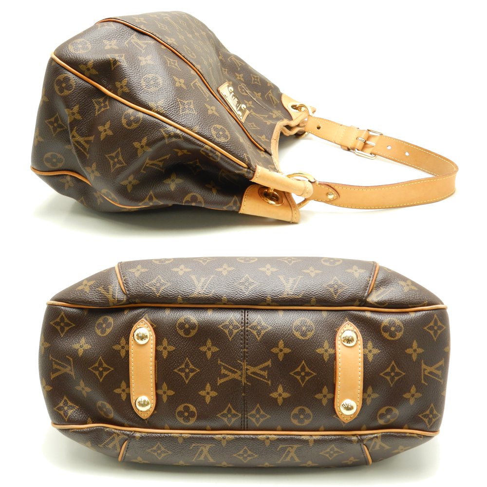 Louis Vuitton Monogram Galliera PM Brown Shoulder Bag