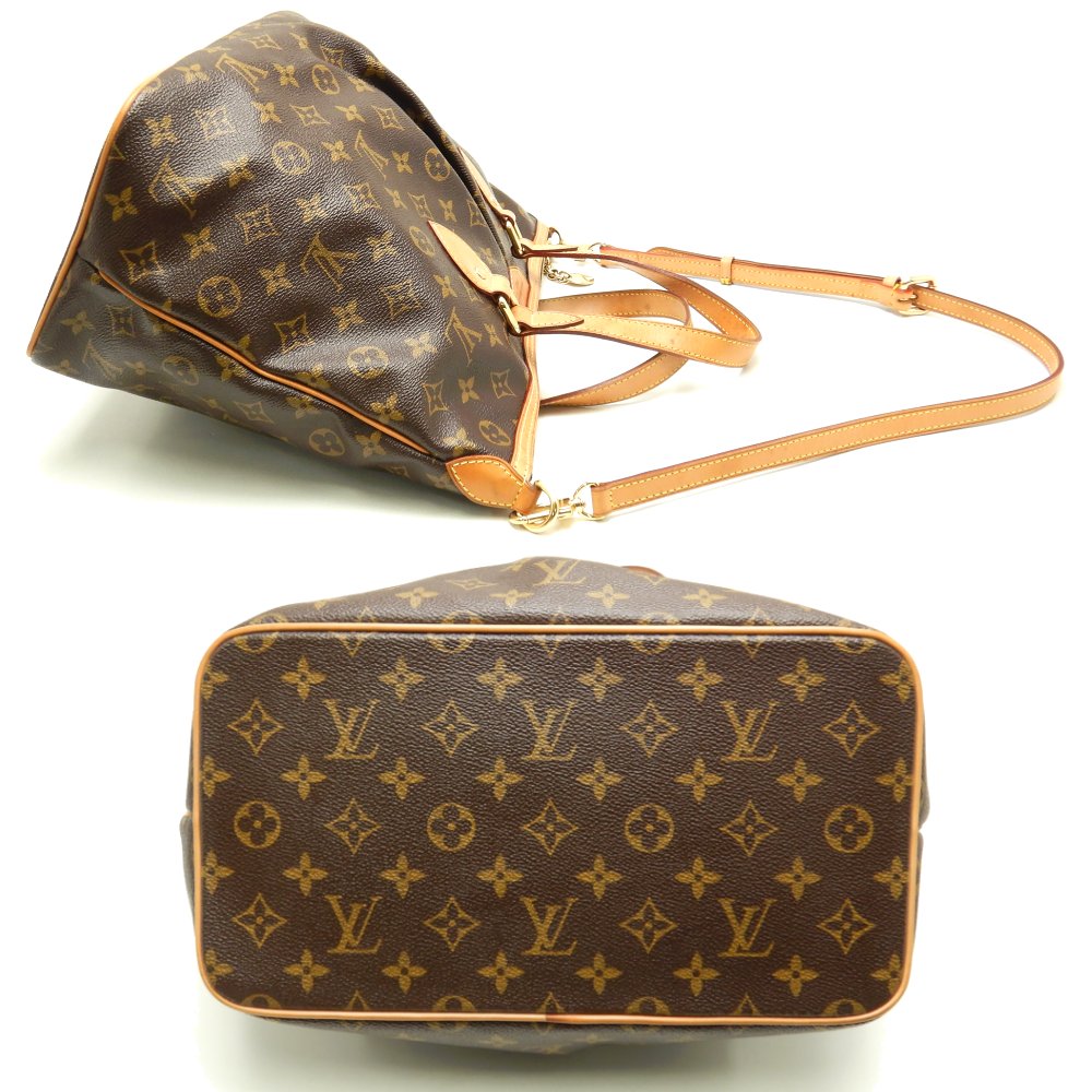 Louis Vuitton Monogram Palermo PM Brown 2WAY Bag