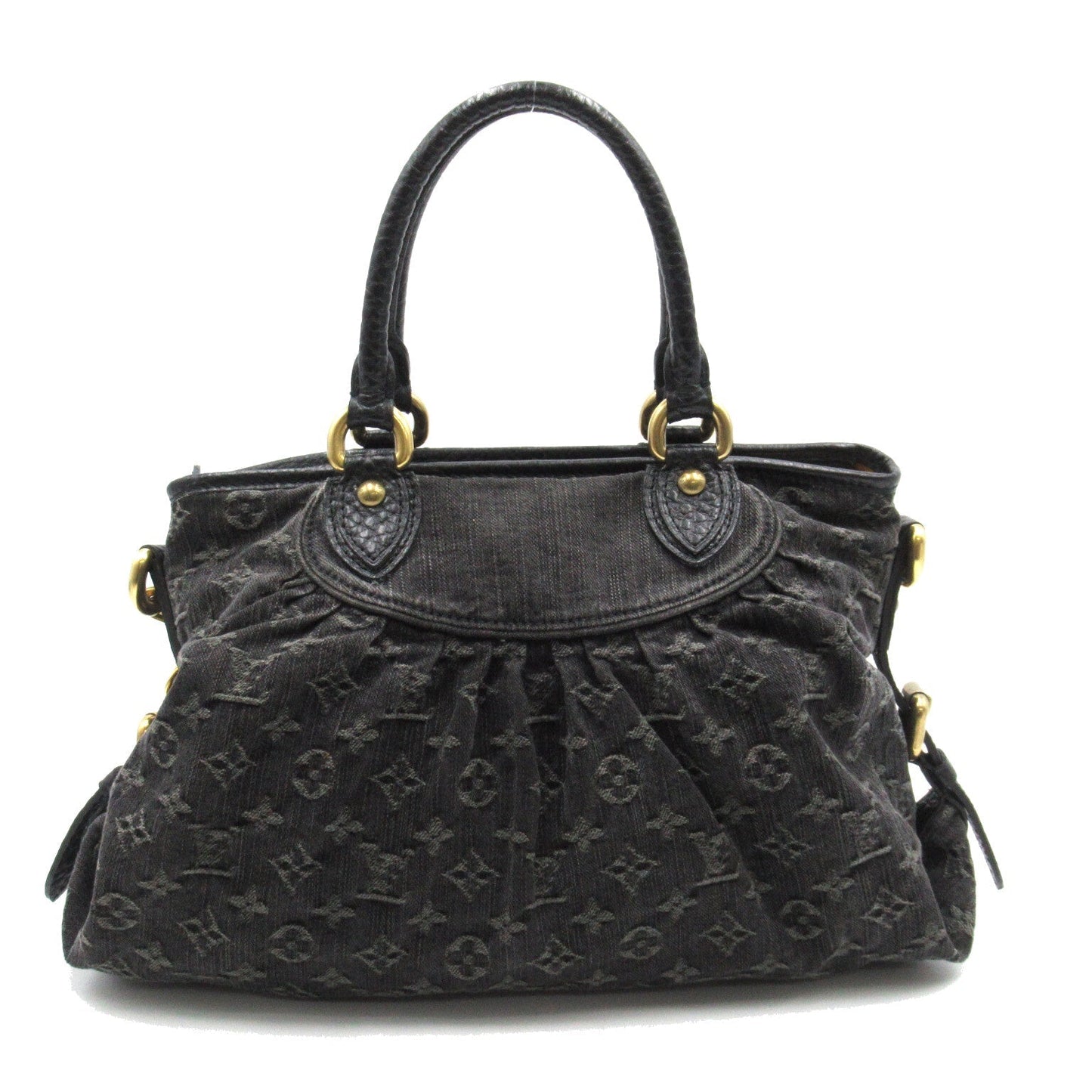 Louis Vuitton Neo Cabby MM 2way Shoulder Bag Canvas Denim Monogram