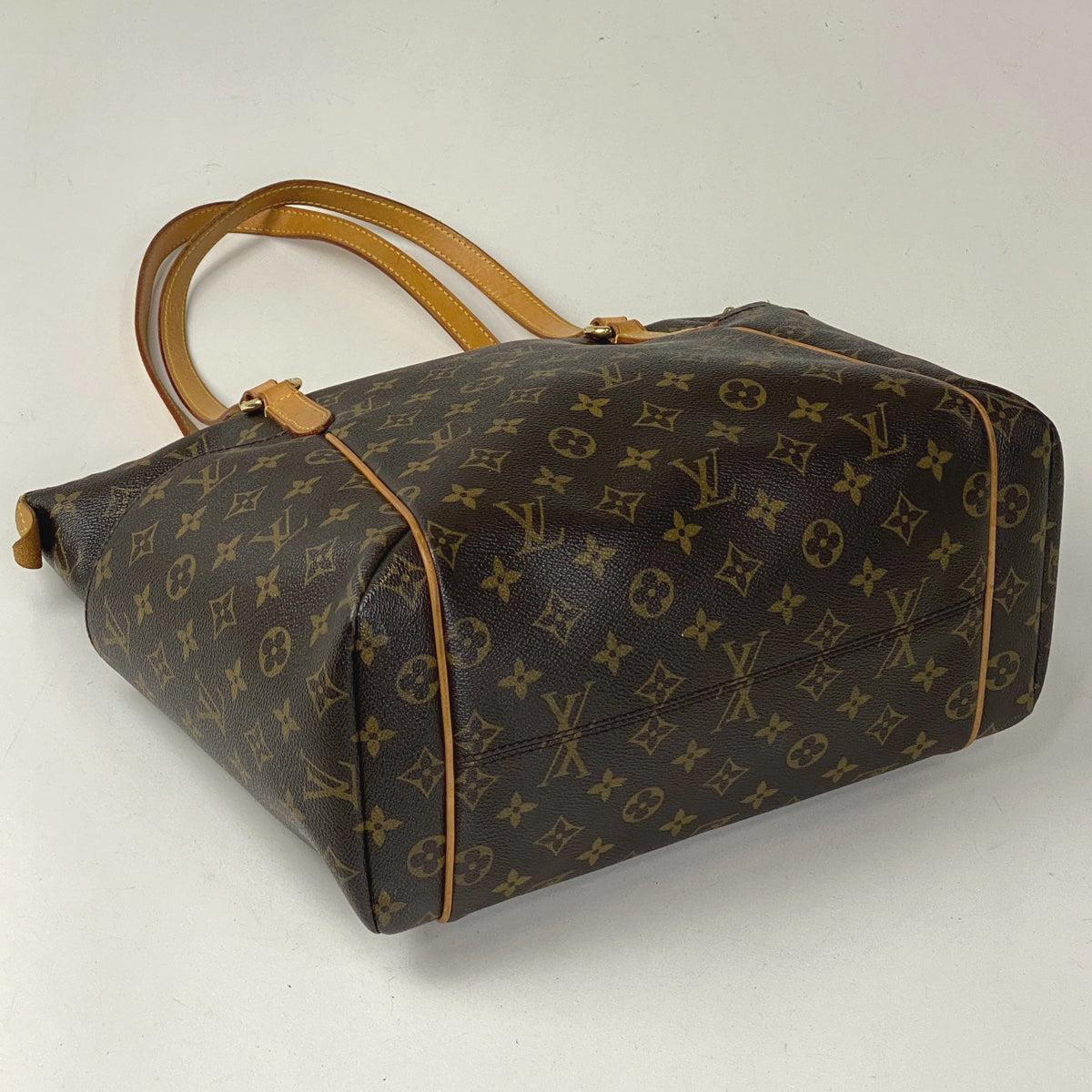 Louis Vuitton Totally MM Commuter Bag Tote Bag Monogram Brown