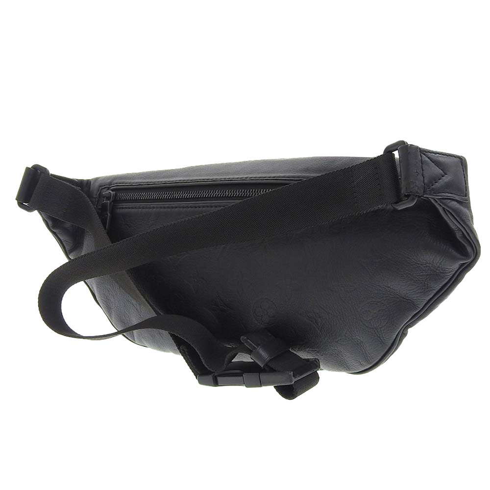 Louis Vuitton Monogram Shadow Discovery Bum Bag Body Bag Black